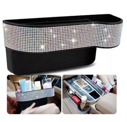 Car Diamond-studded Storage Box