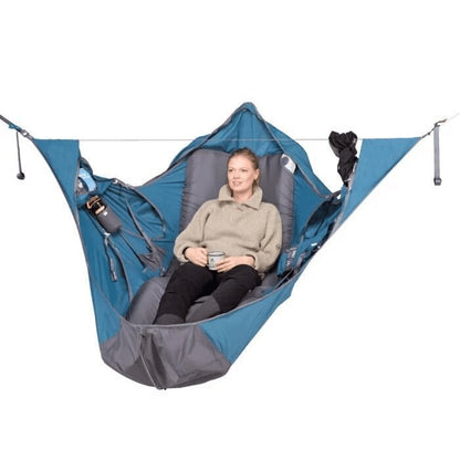 Suspension Kit Outdoor Camping Hammock with Bug Net