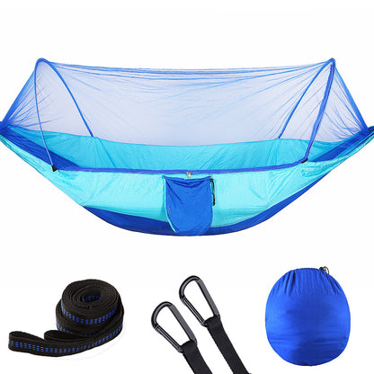 Automatic Quick Opening Hammock With Mosquito Net