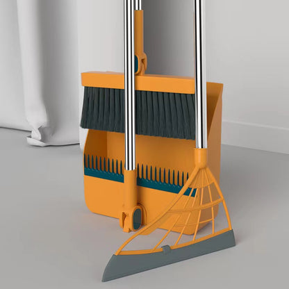 Household Simple Folding Can Be A Dustpan Set Of Broom