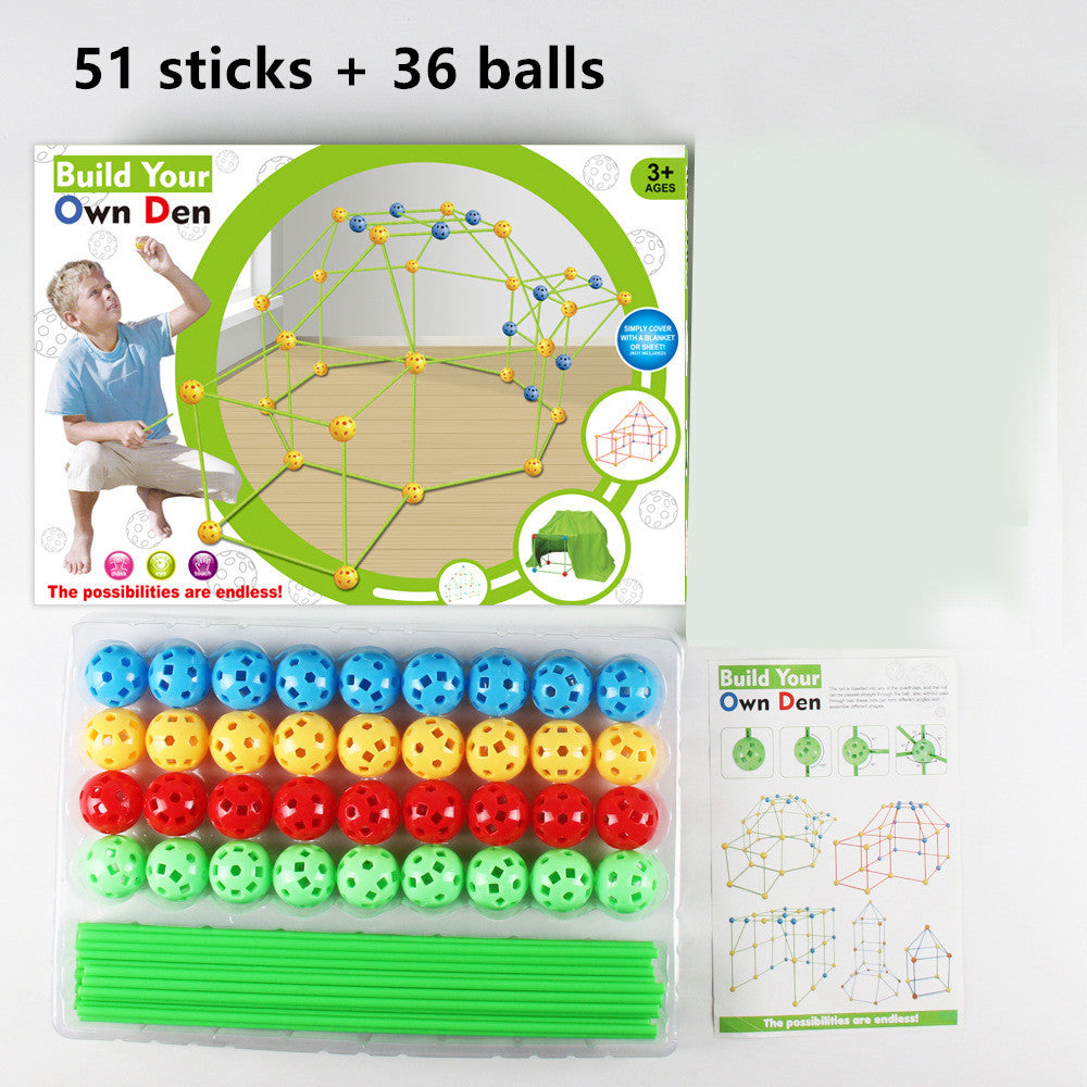 Kids' Creative Bead Fort Construction Set