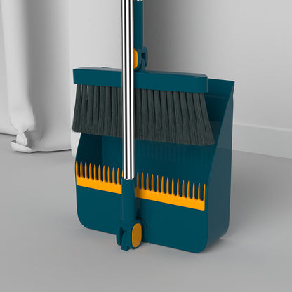 Household Simple Folding Can Be A Dustpan Set Of Broom