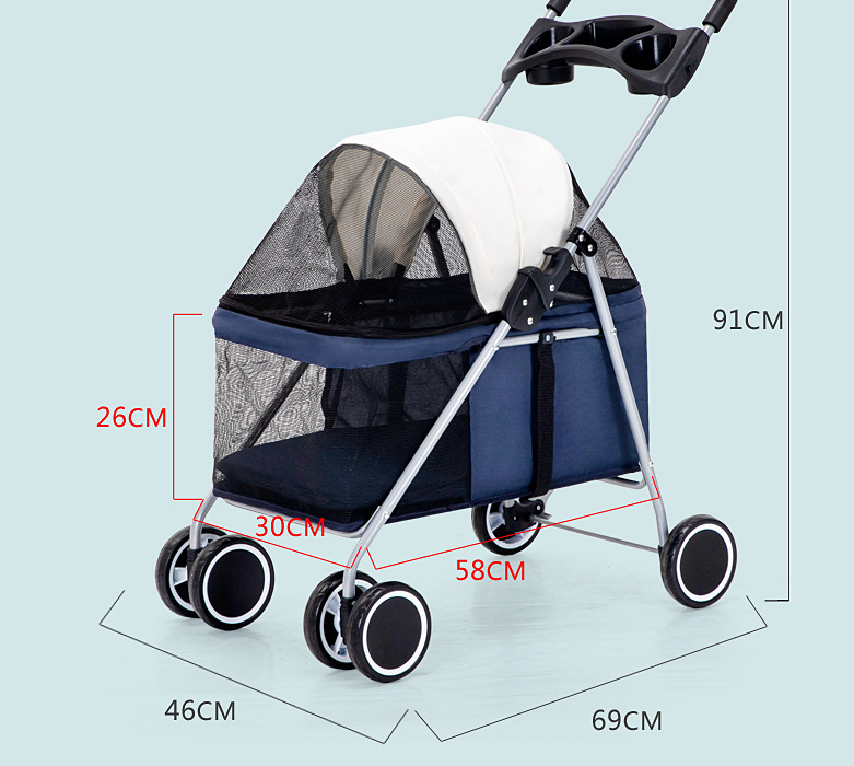 Folding Pet Trolley