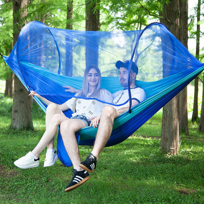 Automatic Quick Opening Hammock With Mosquito Net